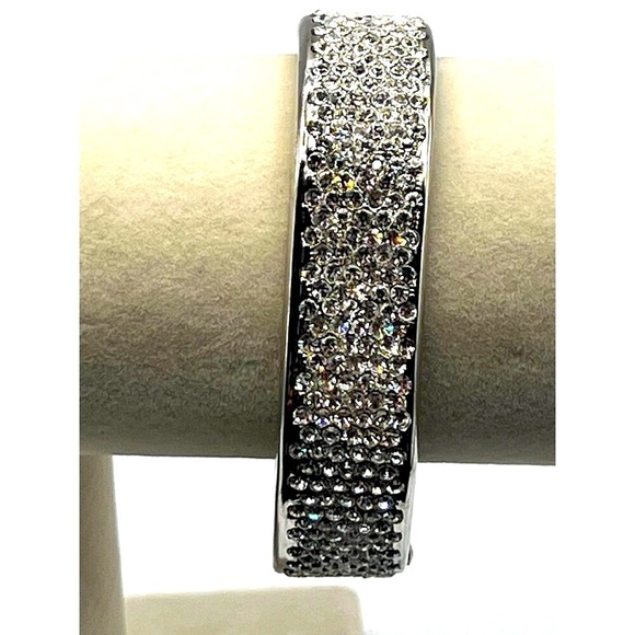 Vintage-Style Rhinestone Necklace & Bracelet Set Intricate Art Deco Design - Picture 9 of 11